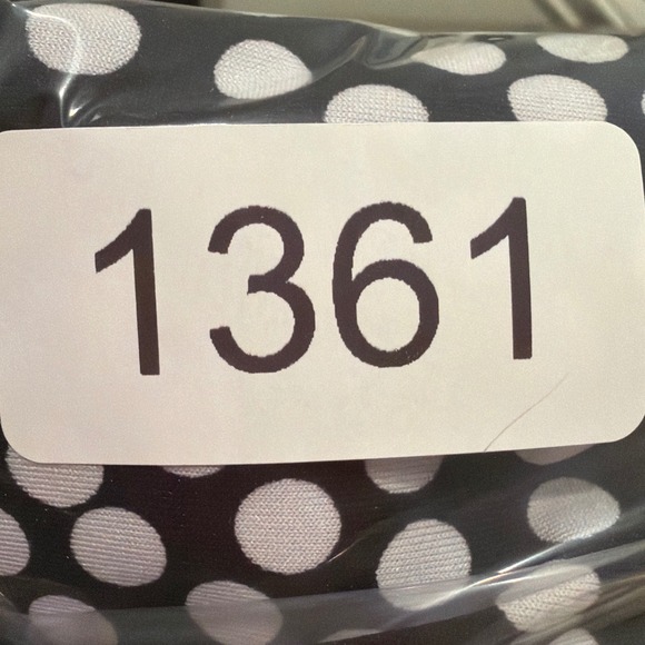 COCO BIANCO Polka Dot Bell Sleeve Blouse Womens M Black Feminine Career Workwear - Picture 11 of 11